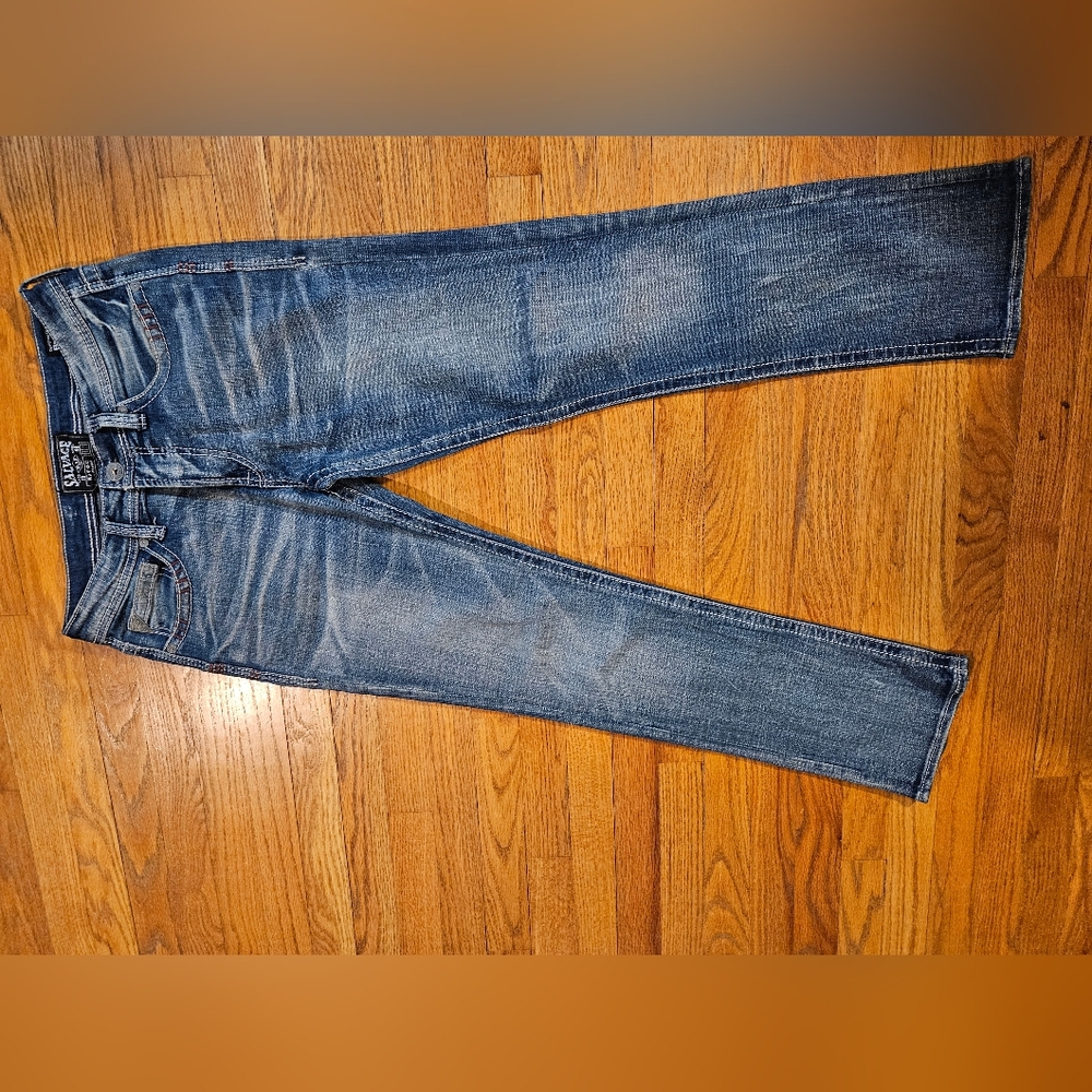 Salvage Jeans Mens Size 30R Mayhem Boot Regular Fit Western Cowboy Rodeo Faded